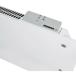 New Clea H elradiator med termostat & wifi, 230V, 1000W, hvid glas, 12-16 m² Elradiatorer|Adax