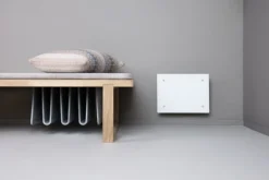Clearance Eco Basic glaselradiator, 230V, 250W, 2-6 m² Elradiatorer|Adax