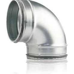 Discount bøjning, 90°, Ø125 mm Rørmuffer