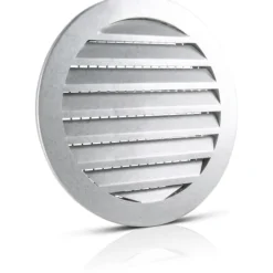 New udluftningsrist, Ø250 mm, aluminium Ventilationsriste