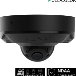 Sale Dome overvågningskamera, 8MP, 4 mm, sort Alarmsystemer & Tyverisikring