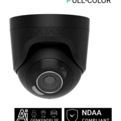 Sale Turret overvågningskamera, 5MP, 4 mm, sort Alarmsystemer & Tyverisikring