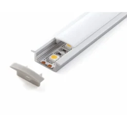 New All Light aluprofil 1, indbygning, 2 meter Led Skinner