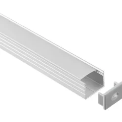 Outlet All Light aluprofil 1813, påbygning, 2 meter Led Skinner