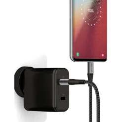 Hot ladekabel USB-A til USB-C, grå, 1,5 meter Mobil- & Data Kabler
