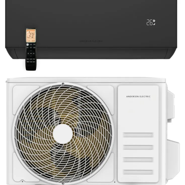 Sale Mat Pro Black 12 luft til luft varmepumpesæt, 4,9 kW Varmepumper