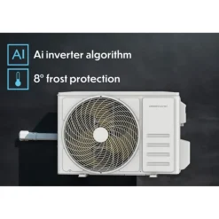 New Mat Pro Black 9 luft til luft varmepumpesæt, 4 kW Varmepumper