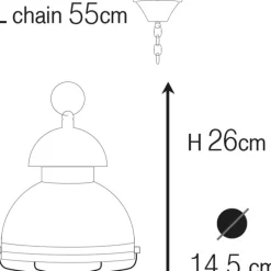 Hot 56K udendørs pendel Udendørs Loftlamper