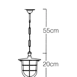 Outlet 449 udendørs pendel Udendørs Loftlamper
