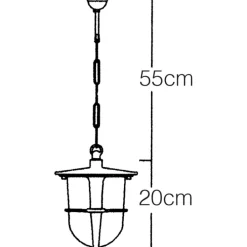 New 649 udendørs pendel Udendørs Loftlamper