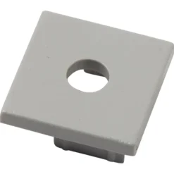 Discount endestykke, med hul, 23,1x53 mm, Led Skinner
