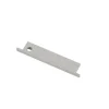 endestykke, med hul, 66,1x12,5 mm, aluminium Led Skinner