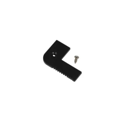 Best endestykke, trappekant, uden hul, 26,3x68 mm, Led Skinner