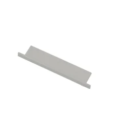 Clearance endestykke, uden hul, 66,1x12,5 mm, aluminium Led Skinner
