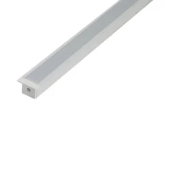 Clearance LED skinne, indbyg, 15x20 mm, 2 meter, Led Skinner