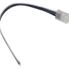 RGBW tilslutningsstykke til LED strip, med kabel, 12 mm Led Strips