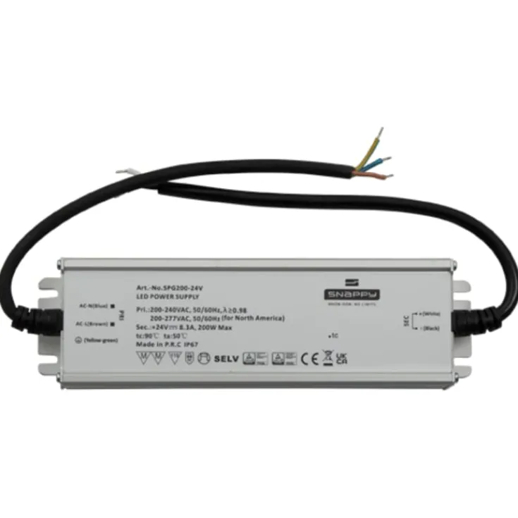 udendørs LED driver, 24V, Transformere & Drivere