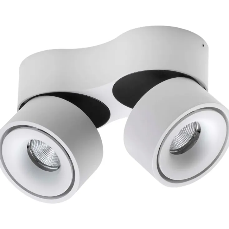 New Easy Double spotlampe, justerbar lysfarve, hvid Antidark