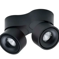 Clearance Easy Double spotlampe, sort Antidark
