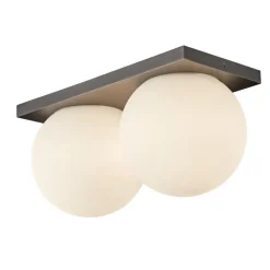 Discount Palla Mini væg- og loftlampe, titanium, lille model Antidark