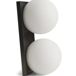 Online Palla væg- og loftlampe, titanium, stor model Antidark|Væglamper