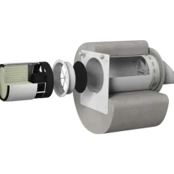 Best Venti 160 WiFI varmegenvinding Ø160mm, pollenfilter, hvid Varmegenvinding