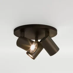 Outlet Astro Ascoli Triple Round spotlampe, 3 spots, Tilbud|Indendørs Belysning
