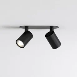 Hot Astro Ascoli Twin spotlampe, 2 spots, Loftlamper|Indendørs Belysning