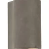Clearance Astro Dunbar udendørs væglampe, beton, H16 cm Tilbud