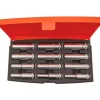 Clearance topsæt 1/2” lange 12 dele Bits, Toppe & Bor