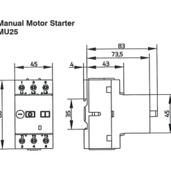 Hot B&J MU25 motorværn, Industrimateriel|Motorværn