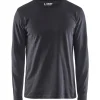 35001 langærmet t-shirt, grå, str. XL T-Shirts & Poloshirts