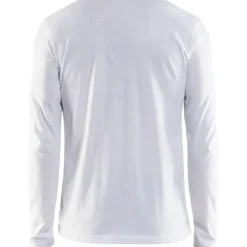 Best 35001 langærmet t-shirt, hvid, str. 2XL T-Shirts & Poloshirts