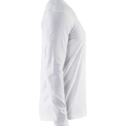 Best 35001 langærmet t-shirt, hvid, str. 2XL T-Shirts & Poloshirts