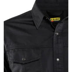 Discount 3297 Twill skjorte, sort, str. 3XL Trøjer, Hoodies Og Sweatshirts