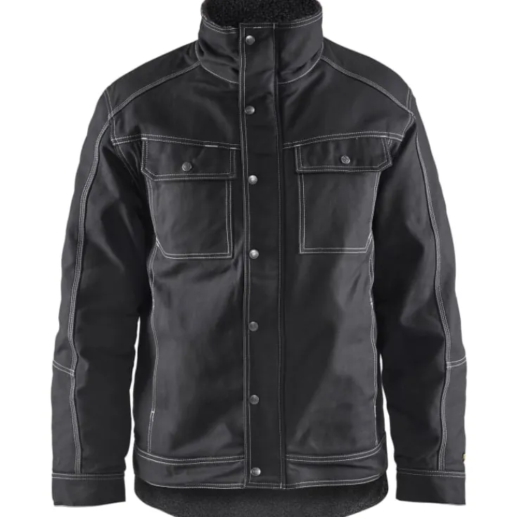 Discount 4815 vinterjakke i bomuld, sort, str. 2XL Jakker & Veste