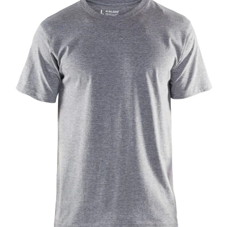 Online Blåkläder X3300 t-shirt, gråmeleret, str. 3XL T-Shirts & Poloshirts
