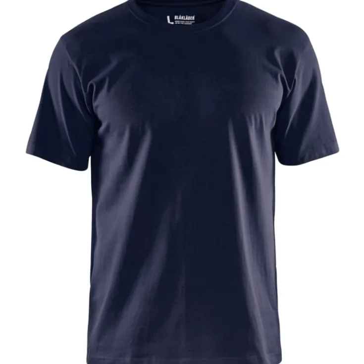Online Blåkläder X3300 t-shirt, marineblå, str. 4XL T-Shirts & Poloshirts