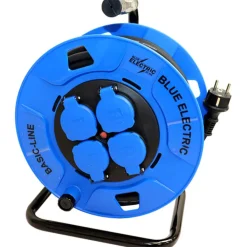 Online kabeltromle m. schuko stik, 25 meter Kabeltromler