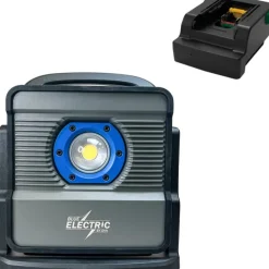 Outlet Plus-line arbejdslampe, 40W, sort Projektører