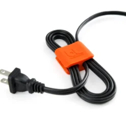 Clearance Cableclip kabelklemme, , grå/orange - 4 stk Mobil, Pc & Data