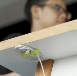 Cabledrop kabelholder, - 2 stk Mobil, Pc & Data