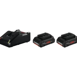 Bosch startsæt procore oplader + 2x batteri 18V 2X4,0AH Batterier & Opladere