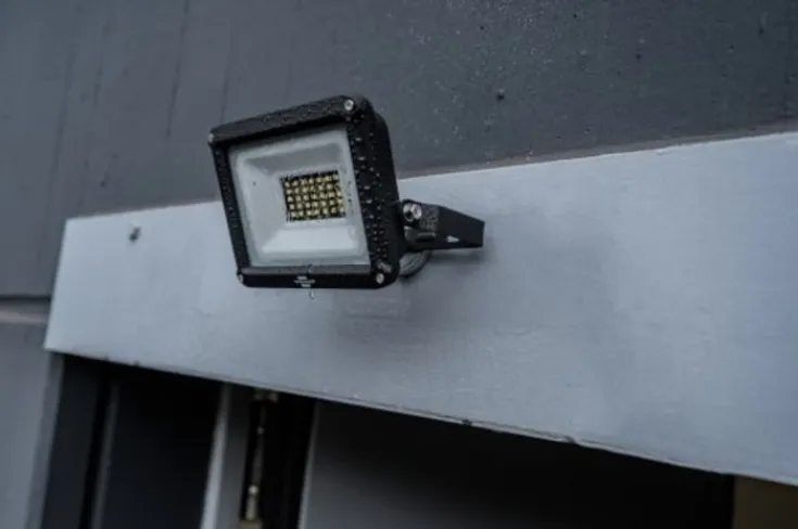 Clearance projektør LED, sort, 6500K, Projektører