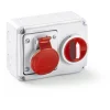 Online CEE stikkontakt med interlock 400V, 16A/5P Industrimateriel|Cee Vægudtag