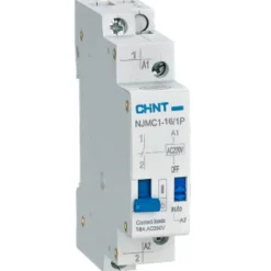 New NJMC1 kiprelæ, 1P, 16A, 230V Tavlekomponenter