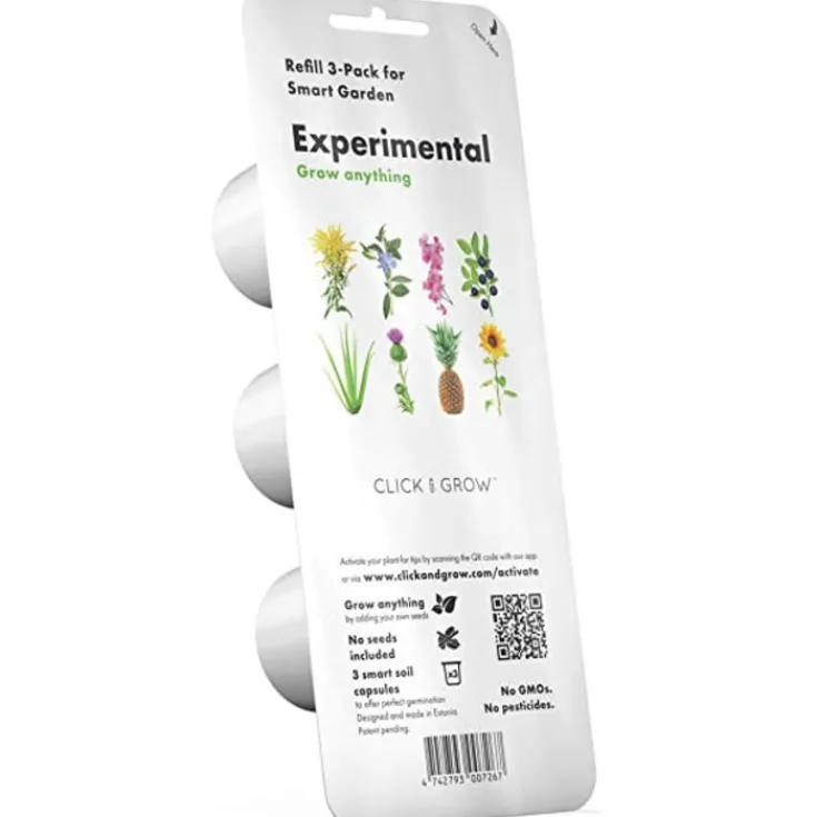 Best næring - 3 stk Indendørs Køkkenhaver|Click & Grow