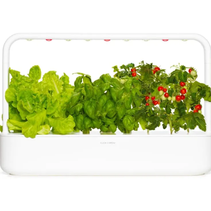 Clearance Smart Garden Pro startsæt, hvid Indendørs Køkkenhaver|Click & Grow