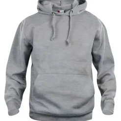 Online Baic hoodie, gråeleret, tr. Trøjer, Hoodies Og Sweatshirts