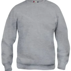 Best Basic Roundneck sweatshirt, gråmeleret, str. 2XL Trøjer, Hoodies Og Sweatshirts